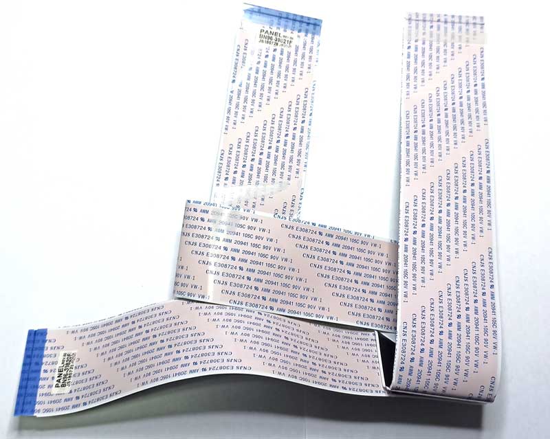 Комплект шлейфов LVDS для ТВ Samsung BN96-39820F, BN96-39821F