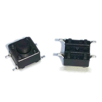 Кнопка тактовая SMD 6 x 6 мм, высота 5 мм, 4pin