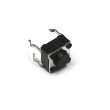 Кнопка тактовая 6 x 6 мм, высота 4.3 мм, 4pin