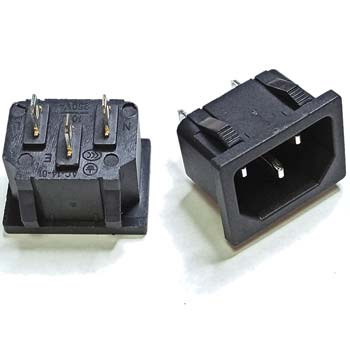 Гнездо монтажное 220v на панель (AC05)