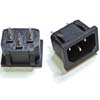 Гнездо монтажное 220v на панель (AC05)