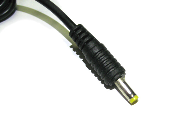 Кабель питания 4.0x1.7mm пластик, литой