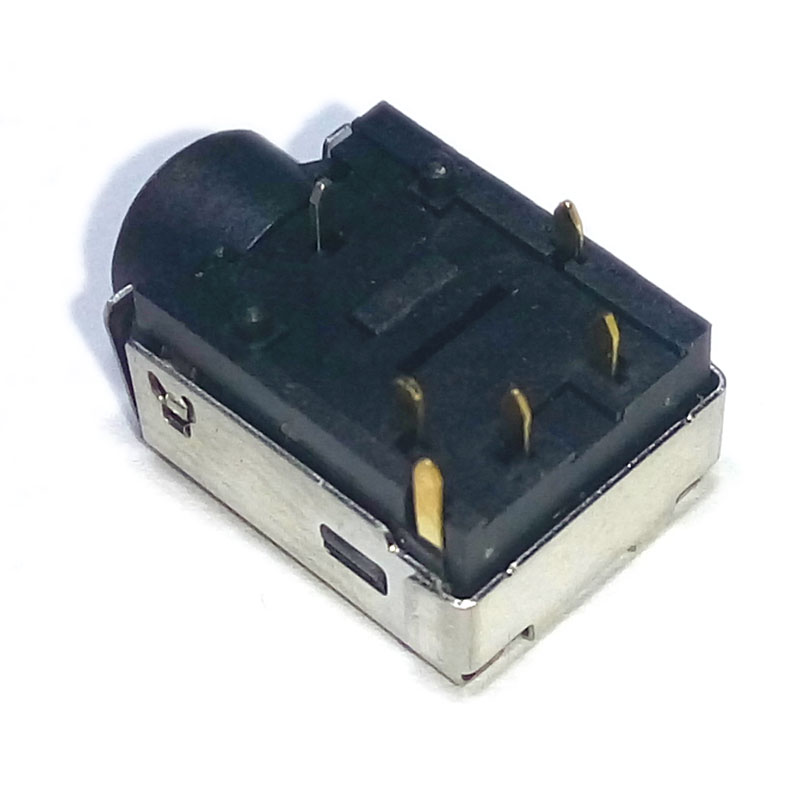 Гнездо 3.5 (наушники) на плату, SMD (AU023)