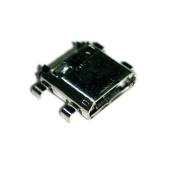 Гнездо microUSB (7pin) SMD на плату MC044