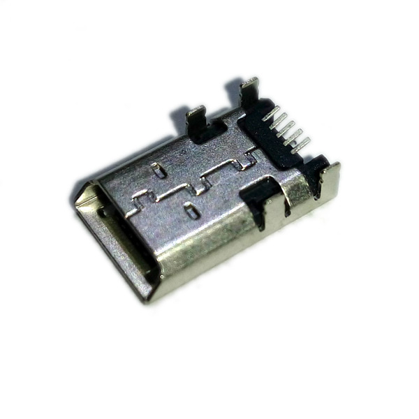 Гнездо microUSB (5pin) SMD на плату MC280