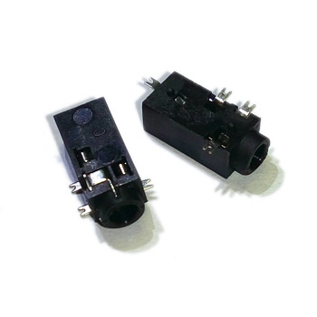 Гнездо 2.5 (наушники) на плату SMD (PJ218)