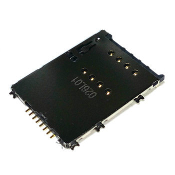 Держатель SIM карты, на плату, 8 pin, Samsung P7500