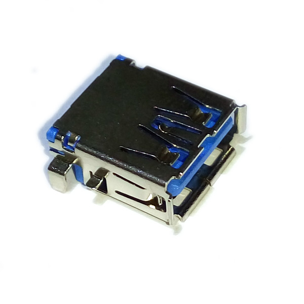 Гнездо USB3.0 для ноутбуков, торцевое