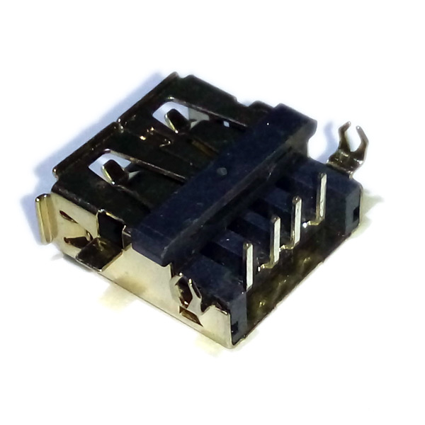 Разъём USB тип A на плату (для ноутбуков)