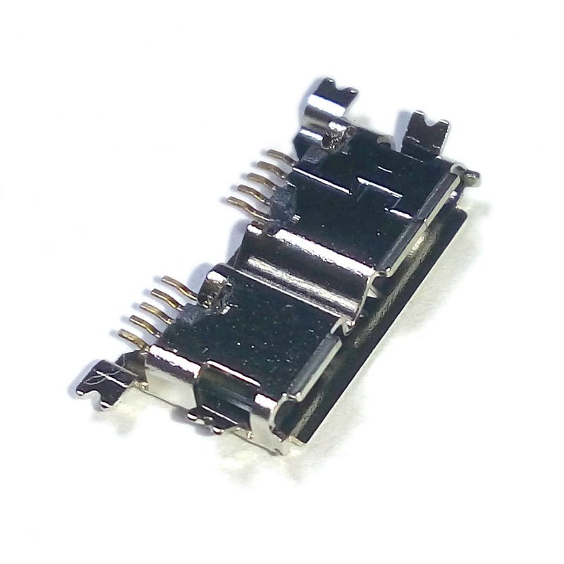 Гнездо microUSB 3.0 (10pin) SMD на плату MC157