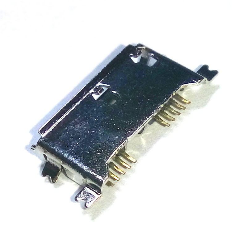 Гнездо microUSB 3.0 (10pin) SMD на плату MC157