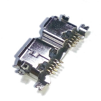 Гнездо microUSB 3.0 (10pin) SMD на плату MC157