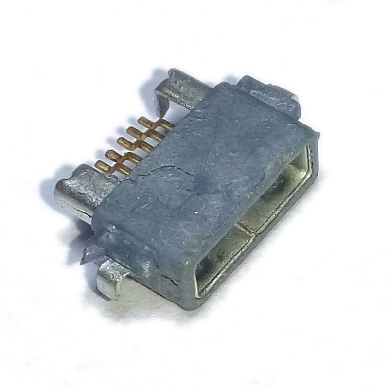 Гнездо microUSB (5pin) SMD на платy SONY XPeria Z