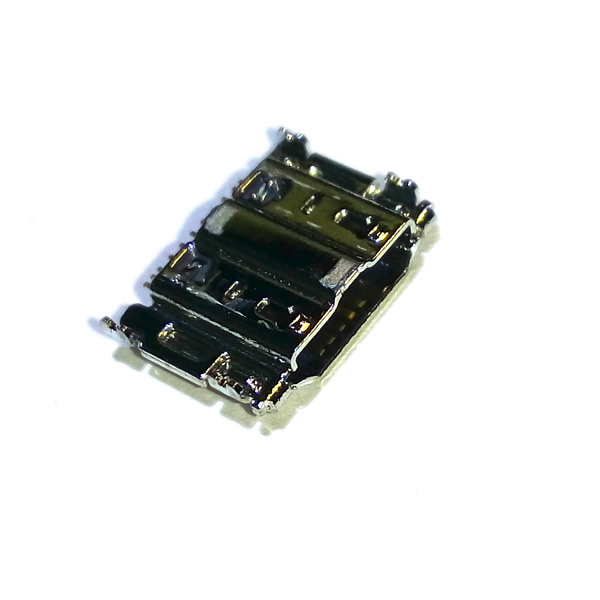 Гнездо microUSB (6pin) SMD на плату MC179
