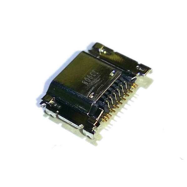 Гнездо microUSB (6pin) SMD на плату MC179