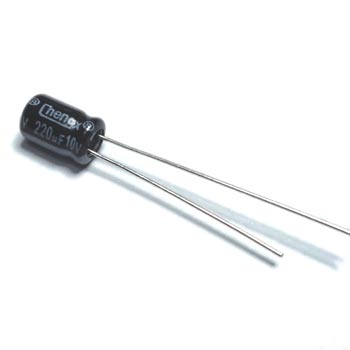 Конденсатор эл. 220.0 / 10v ChengX KS