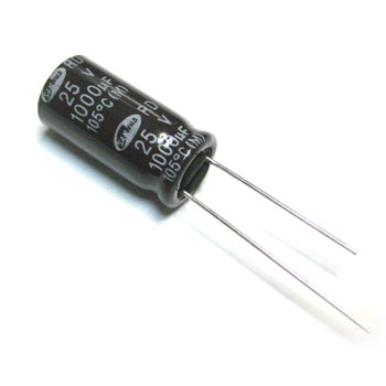 Конденсатор эл. 1000.0 / 25v Samwha RD