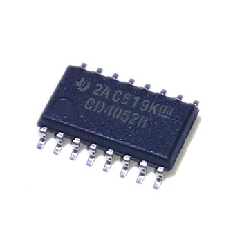 Микросхема CD4052B SOP16 (10.4мм)