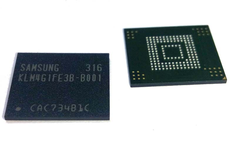 Микросхема KLM4G1FE3B-B001 Samsung eMMC