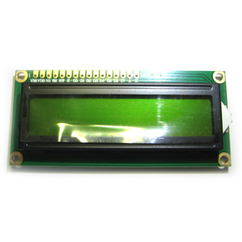 Индикатор ЖКИ QC1602A (HD44780) без кириллицы!