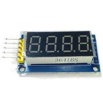 Модуль LED индикатора 7сег/4символа HC595