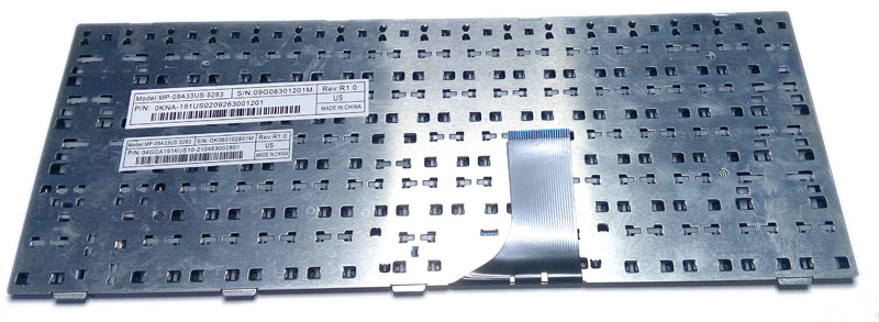 Клавиатура для ноутбука ASUS (EEEPC 1005 / 1001) RUS, черная