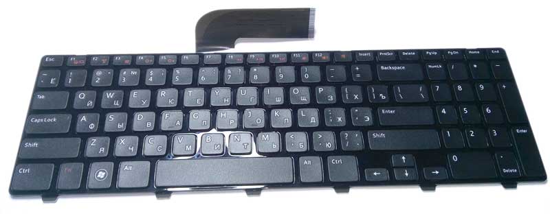 Клавиатура для ноутбука DELL (N5110) RUS, черная