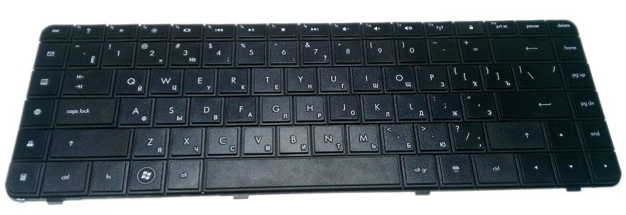 Клавиатура для ноутбука HP (CQ56 / CQ62 / G62) RUS, черная
