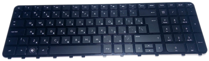 Клавиатура для ноутбука HP (Envy M6) RUS, черная