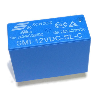 Реле SMI-12VDC-SL-C 12V 10A Songle