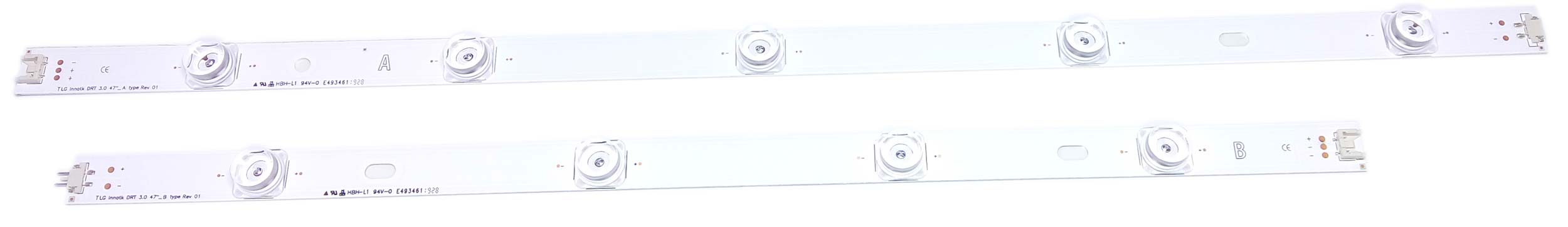 Ремкомплект подсветки для LED ТВ 47″ LG (6916L-1961A-1962A)