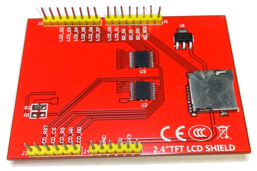 Индикатор TFT графический цветной 2.4″ 320x240 (ILI9341)