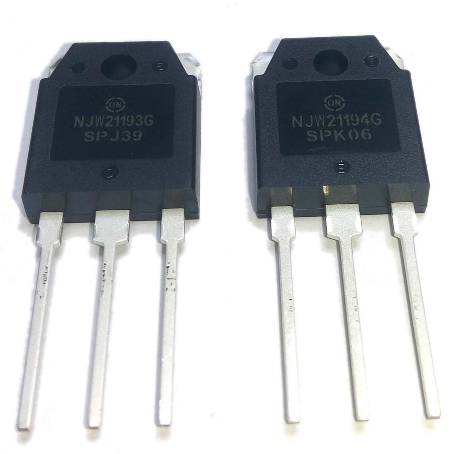 Пара биполярных транзисторов NJW21193G+NJW21194G TO3P